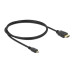 Delock Kabel HDMI - Micro-HDMI (HDMI-D), 1 m, Schwarz Delock Kabel HDMI - Micro-HDMI (HDMI-D), 1 m, Schwarz