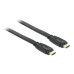 Delock Kabel flach HDMI - HDMI, 1 m, Schwarz Delock Kabel flach HDMI - HDMI, 1 m, Schwarz