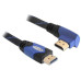 Delock Kabel gewinkelt links HDMI - HDMI, 2 m, Blau