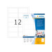 HERMA Adressetiketten 8.89 x 4.66 cm, 1200 Etiketten HERMA Adressetiketten 8.89 x 4.66 cm, 1200 Etiketten