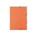 Soennecken Gummibandmappe A4, Orange, 3 Klappen