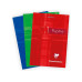 Clairefontaine Schreibblock 80 Blatt, A7, 5 mm kariert, assortiert Clairefontaine Schreibblock 80 Blatt, A7, 5 mm kariert, assortiert