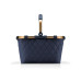 Reisenthel Einkaufskorb Carrybag Frame Rhombus Midnight Gold