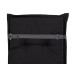 COCON Stuhlauflage Niederlehner Outdoor 100 x 50 cm, Schwarz