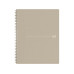Oxford Notizbuch A4+, kariert, Beige