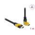 Delock Kabel Oben gewinkelt 8K 60Hz HDMI - HDMI, 1 m