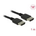 Delock Kabel hochflexibel, 4K 60Hz HDMI - HDMI, 1 m, Schwarz Delock Kabel hochflexibel, 4K 60Hz HDMI - HDMI, 1 m, Schwarz