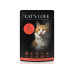 Cat's Love Nassfutter Adult Rind, 12 x 85 g