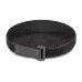 Delock Klettband auf Rolle mit Schlaufe Schwarz, 3 m
