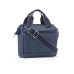 Reisenthel Umhängetasche Allrounder Cross Herringbone Dark Blue