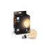 Philips Hue Leuchtmittel White, E27, Filament, Globe, 550 lm