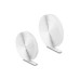 Delock Klettband 5 m x 20 mm mit Haft- und Flauschband, Weiss