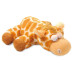 SwissPet Hunde-Spielzeug Giraffe, 22 cm, Braun
