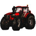 Mono-Quick Aufbügelbild Traktor Rot 1 Stück