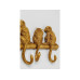 Kare Garderobenleiste Monkey 8 Haken, Gold Kare Garderobenleiste Monkey 8 Haken, Gold