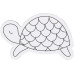 Creativ Company Haftmagnet Meerestiere zum Ausmalen 1 Blatt