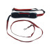 SwissPet Joggingleine Set Speedo mit Tasche, 2.5 m, Rot/Schwarz