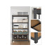 Songmics Regal 5 Ablagen Schwarz