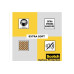 3M Filzgleiter Extra-Soft, 35 mm x 24 mm, Beige, 8er Pack