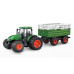 Amewi Traktor mit Viehtransporter, Grün 1:24, RTR