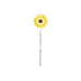 relaxdays Windrad Sonnenblume 70 cm