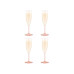 Bodum Outdoor-Champagnerglas Oktett 120 ml, Rosa, 4 Stück Bodum Outdoor-Champagnerglas Oktett 120 ml, Rosa, 4 Stück