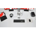 LMP Tastatur WKB-1243 BT Grau, CH-Layout mit Ziffernblock