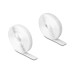 Delock Klettband 5 m x 20 mm mit Haft- und Flauschband Weiss