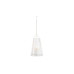 Sirius Laterne Albert, 23 cm, Transparent/Weiss