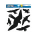 Herma Stickers Motivsticker Fensterbild Warnvögel, 1 Blatt Herma Stickers Motivsticker Fensterbild Warnvögel, 1 Blatt