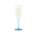 Bodum Outdoor-Champagnerglas Oktett 120 ml, Blau, 4 Stück Bodum Outdoor-Champagnerglas Oktett 120 ml, Blau, 4 Stück