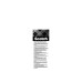 3M Elastikpuffer 100 mm x 100 mm, Schwarz, 4er Pack