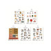 Z-Design Motivsticker Welcome Baby 10 Blatt, 150 Sticker