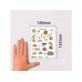 Z-Design Motivsticker Welcome Baby 10 Blatt, 150 Sticker