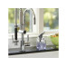 Simplehuman Seifenspender 444 ml, Silber/Transparent Simplehuman Seifenspender 444 ml, Silber/Transparent