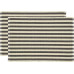 Södahl Tischset Statement Stripe 48 cm x 33 m, Beige/Schwarz Södahl Tischset Statement Stripe 48 cm x 33 m, Beige/Schwarz