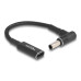 Delock Ladekabel USB-C zu Samsung 5.5 x 3 mm 90° gewinkelt, 15 cm Delock Ladekabel USB-C zu Samsung 5.5 x 3 mm 90° gewinkelt, 15 cm