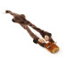 SwissPet Hunde-Spielzeug Schlappi-Stinktier, L, 60 cm, Braun