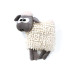SwissPet Hunde-Spielzeug Sheepy, 18 cm, Weiss