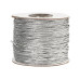 Creativ Company Elastikschnur 1 mm Silber, 100 m