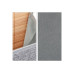 relaxdays Aufbewahrung M 34 x 58 cm, Grau/Nature relaxdays Aufbewahrung M 34 x 58 cm, Grau/Nature