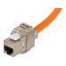 Goobay Patchkabel 58934 Cat 7A, S/FTP, 50 m, Orange Goobay Patchkabel 58934 Cat 7A, S/FTP, 50 m, Orange