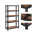 Songmics Regal Industrial 150 x 75 cm, MDF