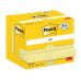 Post-it Notizzettel 51 x 38 mm, Gelb, 12 Blöcke Post-it Notizzettel 51 x 38 mm, Gelb, 12 Blöcke