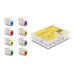 Delock Keystone-Modul RJ45 zu LSA, Cat.6A Farbig, 8 Stück