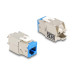 Delock Keystone-Modul RJ45 zu LSA, Cat.6A Farbig, 8 Stück