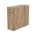Woody Fashion Badezimmerregal Calencia 19 x 55 x 60 cm, Nature Woody Fashion Badezimmerregal Calencia 19 x 55 x 60 cm, Nature