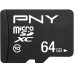 PNY microSDXC-Karte Performance Plus 64 GB