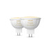 Philips Hue Leuchtmittel 5.1W GU5.3 MR16 White Ambiance Doppelpack