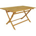 Contini Gartentisch, klappbar, 80 x 140 x 74 cm, Eucalyptus